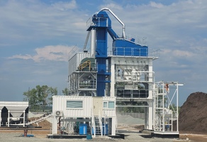 Асфальтобетонный завод CL-1500-N (Новосибирск)